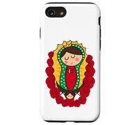 Our Lady of Guadalupe Cute Cartoon Virgen De Guadalupe Case for iPhone SE (2020) / 7 / 8