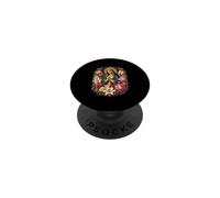 Our Lady Of Guadalupe Floral Catholic Marian Prayer Art PopSockets Adhesive PopGrip