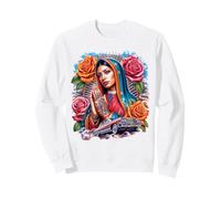 Our Lady of Guadalupe Lowrider Mexican Pride Mexico Chicano Sweatshirt