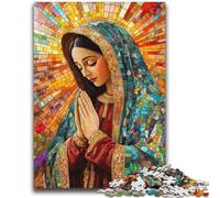 Our Lady of Guadalupe Praying 2000 Pieces Jigsaw Puzzles for Adults And Teens,Stress Reliever Difficult Challenge Deal As Gifts for The Whole Family (70X100cm)