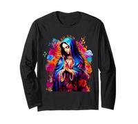 Our Lady of Guadalupe Saint Virgin Mary Long Sleeve T-Shirt