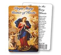 Our Lady of Knots Prayer Card Credit Card Size Prayer For Difficulties