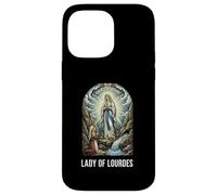Our Lady of Lourdes 1858 Marian Pilgrimage Catholic Case for iPhone 14 Pro Max