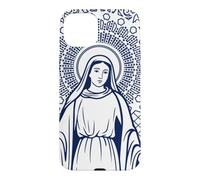 Our Lady of Lourdes Immaculate Conception Mary Catholic Case for iPhone 15 Plus
