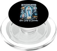 Our Lady of Lourdes Marian Pilgrimage Catholic PopSockets PopGrip for MagSafe