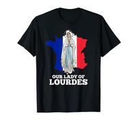 Our Lady of Lourdes Marian Pilgrimage Catholic T-Shirt