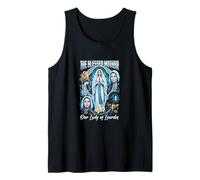 Our Lady of Lourdes Marian Pilgrimage Catholic Tank Top