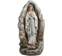 Our Lady of Lourdes Statue - 18 Inches Virgin Mary Statue Catholic Garden Decor, Our Lady of Lourdes Grotto Sculpture for Home Yard Patio Lawn Hallway Decor