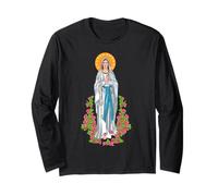 OUR LADY OF LOURDES. VIRGIN MARY Long Sleeve T-Shirt