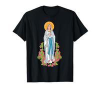 OUR LADY OF LOURDES. VIRGIN MARY T-Shirt
