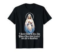 Our Lady of Medjugorje Pilgrimage Marian Catholic T-Shirt