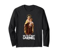 Our Lady of Mount Carmel Marian Catholic Long Sleeve T-Shirt