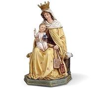 Our Lady of Mt Mount Carmel Scapular Statue, 8 Inch