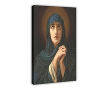Our Lady of Sorrows 1883 by Pedro Americo Canvas Art Poster And Wall Art Picture Print Modern Family Bedroom Decor Frame 16x24inch(40x60cm)