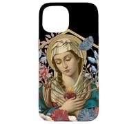 Our Lady of Sorrows Seven Dolours Piety Mother Mary Catholic Case for iPhone 15