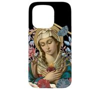 Our Lady of Sorrows Seven Dolours Piety Mother Mary Catholic Case for iPhone 15 Pro