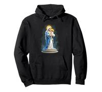 Our Lady Of The Pillar Mother Powerful Saint Mary Pullover Hoodie