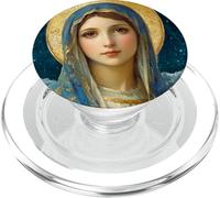 Our Lady, Queen of Heaven and Blessed Mother Mary PopSockets PopGrip for MagSafe