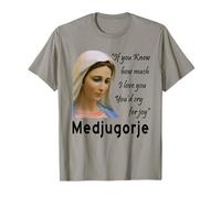 Our Lady Queen Of Peace Virgin Mary Totus Tuus Medjugorje T-Shirt