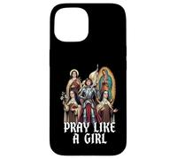Our Lady The Blessed Mother Latin Marian Titles Catholic Case for iPhone 15
