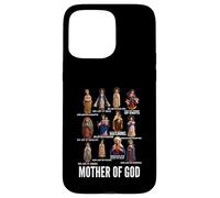 Our Lady The Blessed Mother Latin Marian Titles Catholic Case for iPhone 15 Pro Max