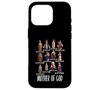 Our Lady The Blessed Mother Latin Marian Titles Catholic Case for iPhone 16 Pro