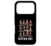 Our Lady The Blessed Mother Latin Marian Titles Catholic Case for iPhone 17 Pro