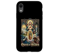 Our Lady The Blessed Mother Latin Marian Titles Catholic Case for iPhone XR
