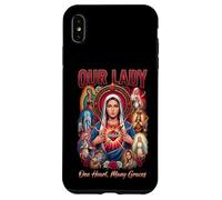 Our Lady The Blessed Mother Latin Marian Titles Catholic Case for iPhone XS Max