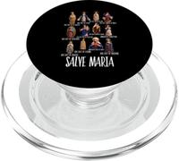 Our Lady The Blessed Mother Latin Marian Titles Catholic PopSockets PopGrip for MagSafe