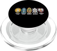Our Lady The Blessed Mother Latin Marian Titles Catholic PopSockets PopGrip for MagSafe