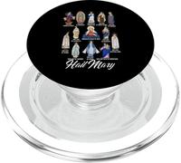 Our Lady The Blessed Mother Latin Marian Titles Catholic PopSockets PopGrip for MagSafe