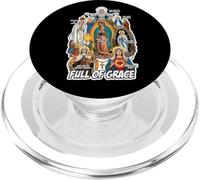 Our Lady The Blessed Mother Latin Marian Titles Catholic PopSockets PopGrip for MagSafe