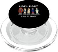 Our Lady The Blessed Mother Latin Marian Titles Catholic PopSockets PopGrip for MagSafe