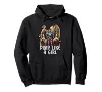 Our Lady The Blessed Mother Latin Marian Titles Catholic Pullover Hoodie