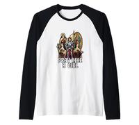 Our Lady The Blessed Mother Latin Marian Titles Catholic Raglan Baseball Tee