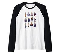 Our Lady The Blessed Mother Latin Marian Titles Catholic Raglan Baseball Tee
