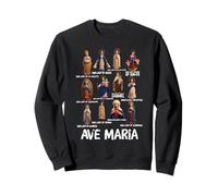 Our Lady The Blessed Mother Latin Marian Titles Catholic Sweatshirt