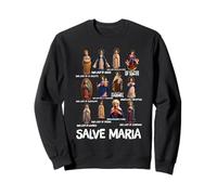 Our Lady The Blessed Mother Latin Marian Titles Catholic Sweatshirt