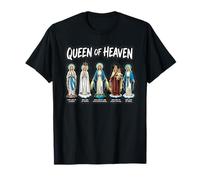 Our Lady The Blessed Mother Latin Marian Titles Catholic T-Shirt