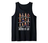 Our Lady The Blessed Mother Latin Marian Titles Catholic Tank Top