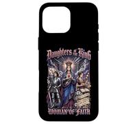 Our Lady The Blessed Mother Saint Joan of Arc Catholic Case for iPhone 16 Pro Max