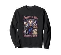 Our Lady The Blessed Mother Saint Joan of Arc Catholic Sweatshirt