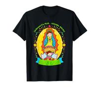 Our Lady Virgen De Guadalupe Cartoon Saint Virgin Mary T-Shirt