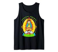 Our Lady Virgen De Guadalupe Cartoon Saint Virgin Mary Tank Top