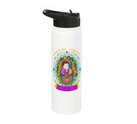 Our Lady Virgen De Guadalupe Saint Virgin Mary Catholic Stainless Steel Insulated Water Bottle