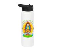 Our Lady Virgen De Guadalupe Saint Virgin Mary Catholic Stainless Steel Insulated Water Bottle