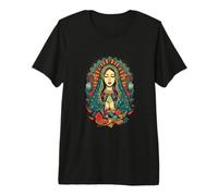 Our Lady Virgen De Guadalupe Virgin Mary Catholic Saint Premium T-Shirt