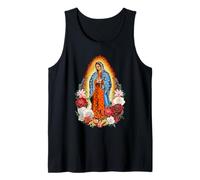 Our Lady Virgen De Guadalupe Virgin Mary Reina de Mexico Tank Top