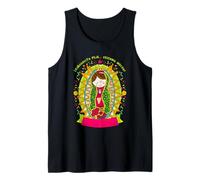 Our Lady Virgen Of Guadalupe Cartoon Saint Virgin Mary Tank Top
